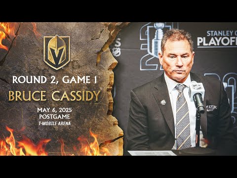Round 2, Game 1 | Bruce Cassidy Postgame: We Didn’t Elevate Our Game