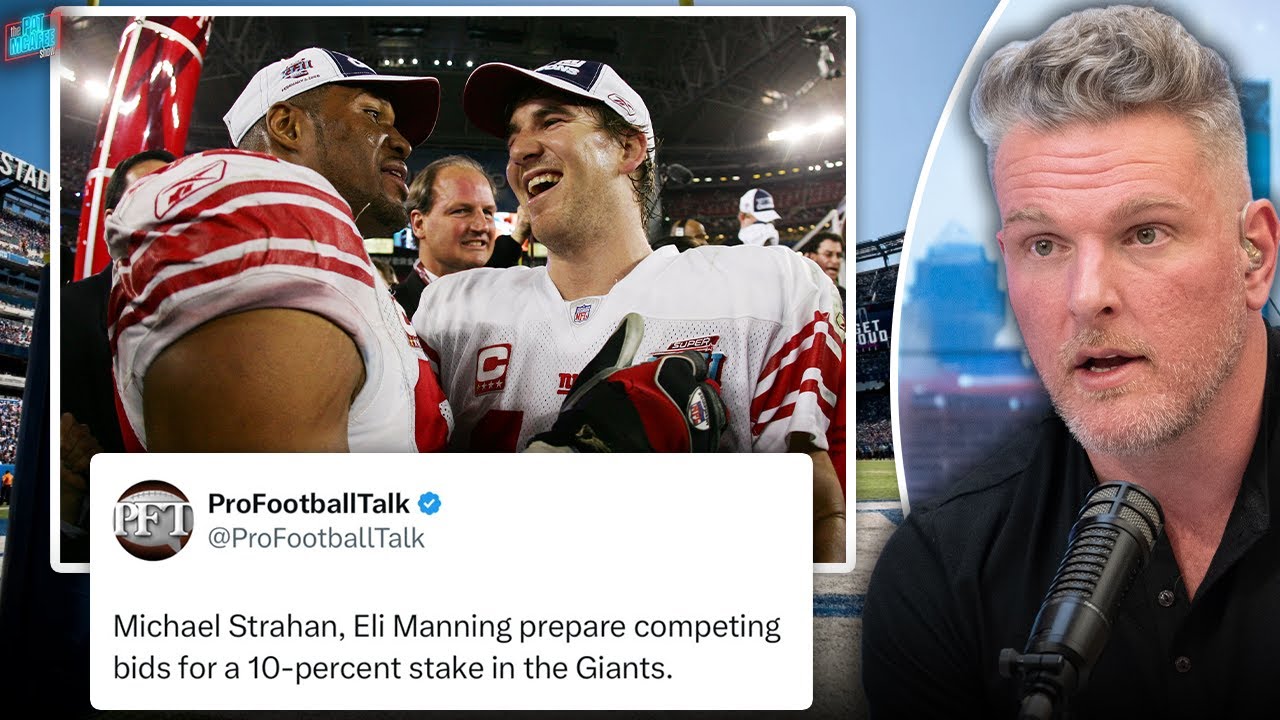 The New York Giants May Be On The Verge Of Saving Their Franchise... | Pat McAfee Show