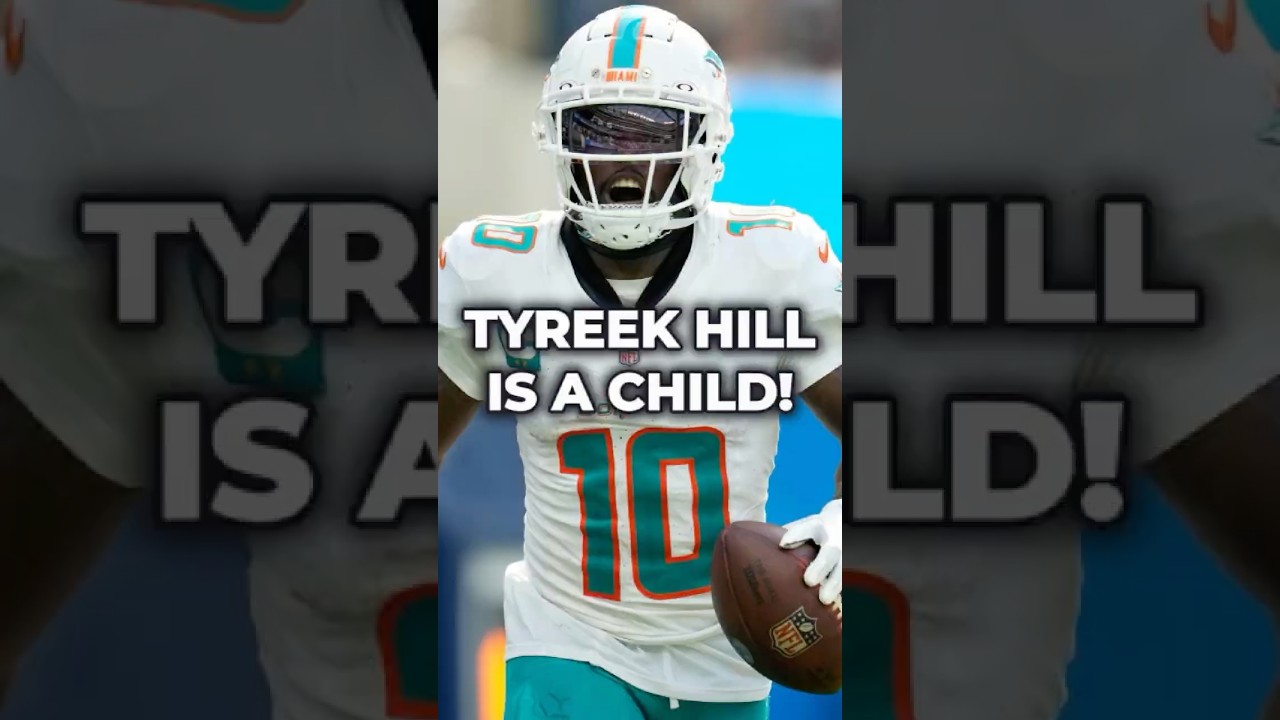 Tyreek Hill Has Been A CHILD All Offseason Long! #miamidolphins #shorts #nfl