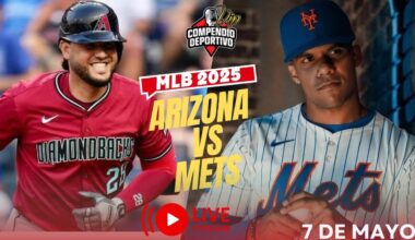 🔴 METS DE NUEVA YORK VS ARIZONA DIAMONDBACKS EN VIVO MIÉRCOLES 7 MAYO💥MLB 2025