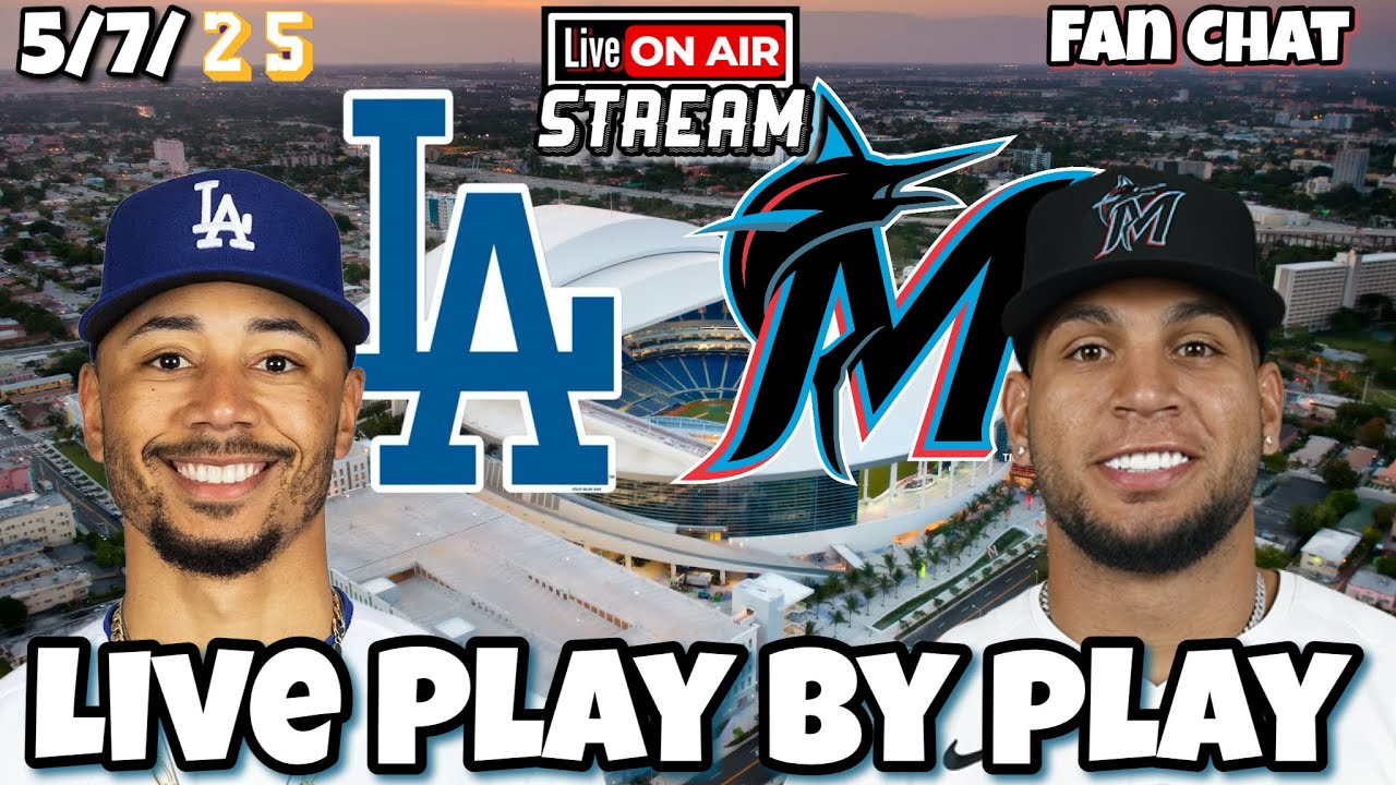 Los Angeles Dodgers vs Miami Marlins MLB Live Stream