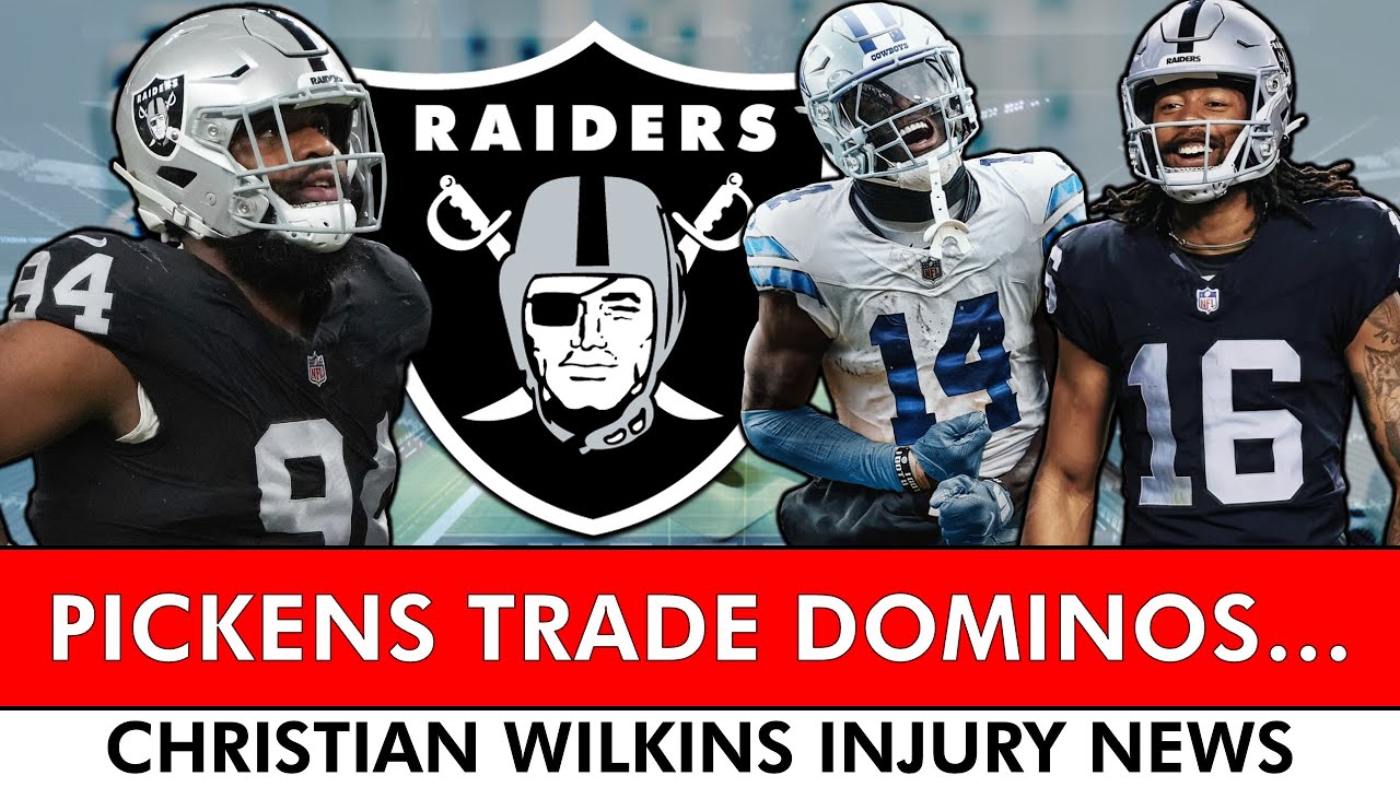 George Pickens Trade Could Impact The Las Vegas Raiders + Christian Wilkins Injury News