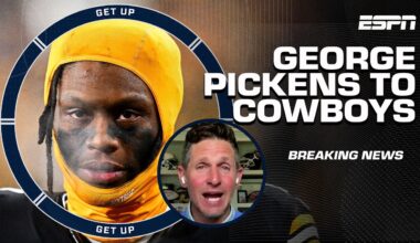 BREAKING 🚨 Steelers trading George Pickens to Cowboys 🤝 Dallas is a PLAYOFF TEAM - Orlovsky | Get Up