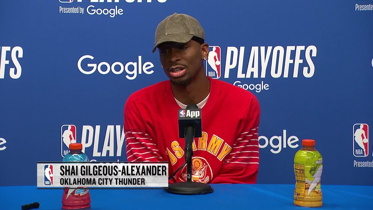 Shai Gilgeous-Alexander Speaks After Evening The Series In Game 2 | May 7, 2025