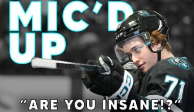 Mic'd Up: Macklin Celebrini