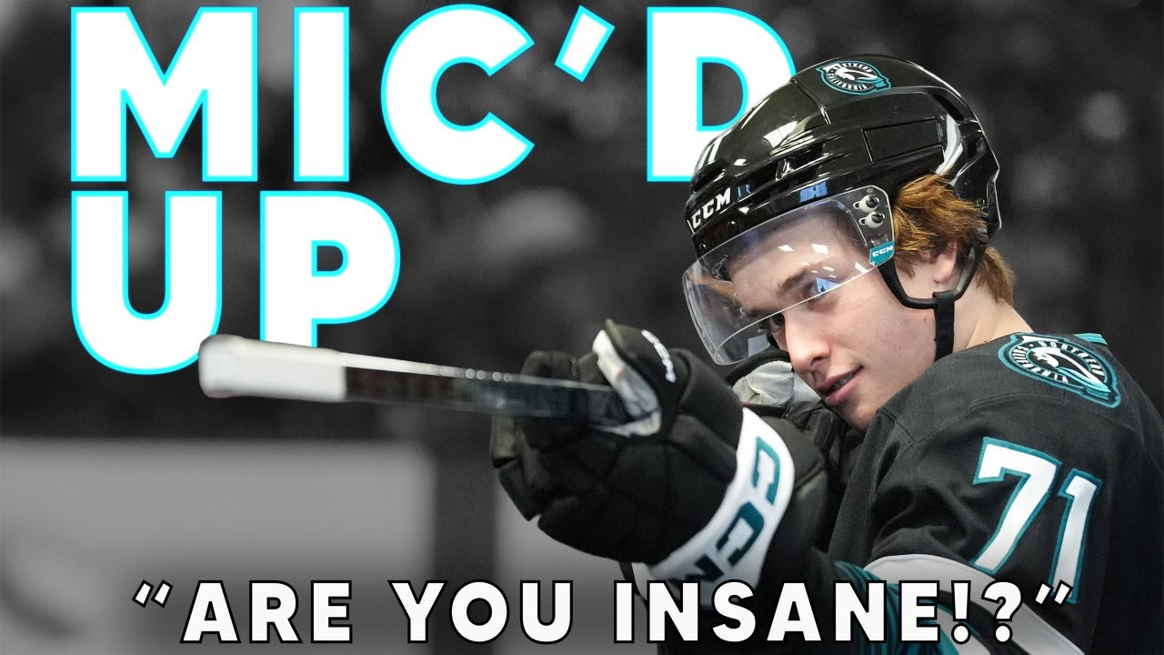 Mic'd Up: Macklin Celebrini