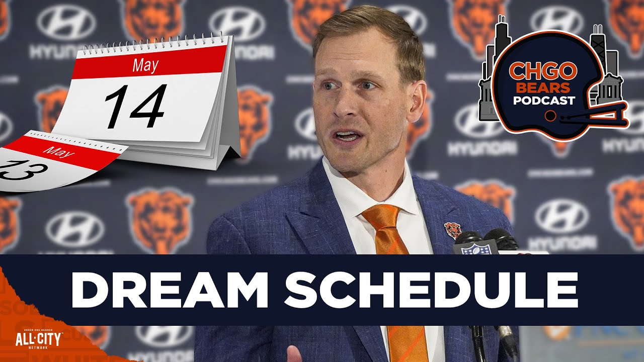Chicago Bears Schedule Preview: Who will the Bears Play Week 1? | CHGO Bears Podcast