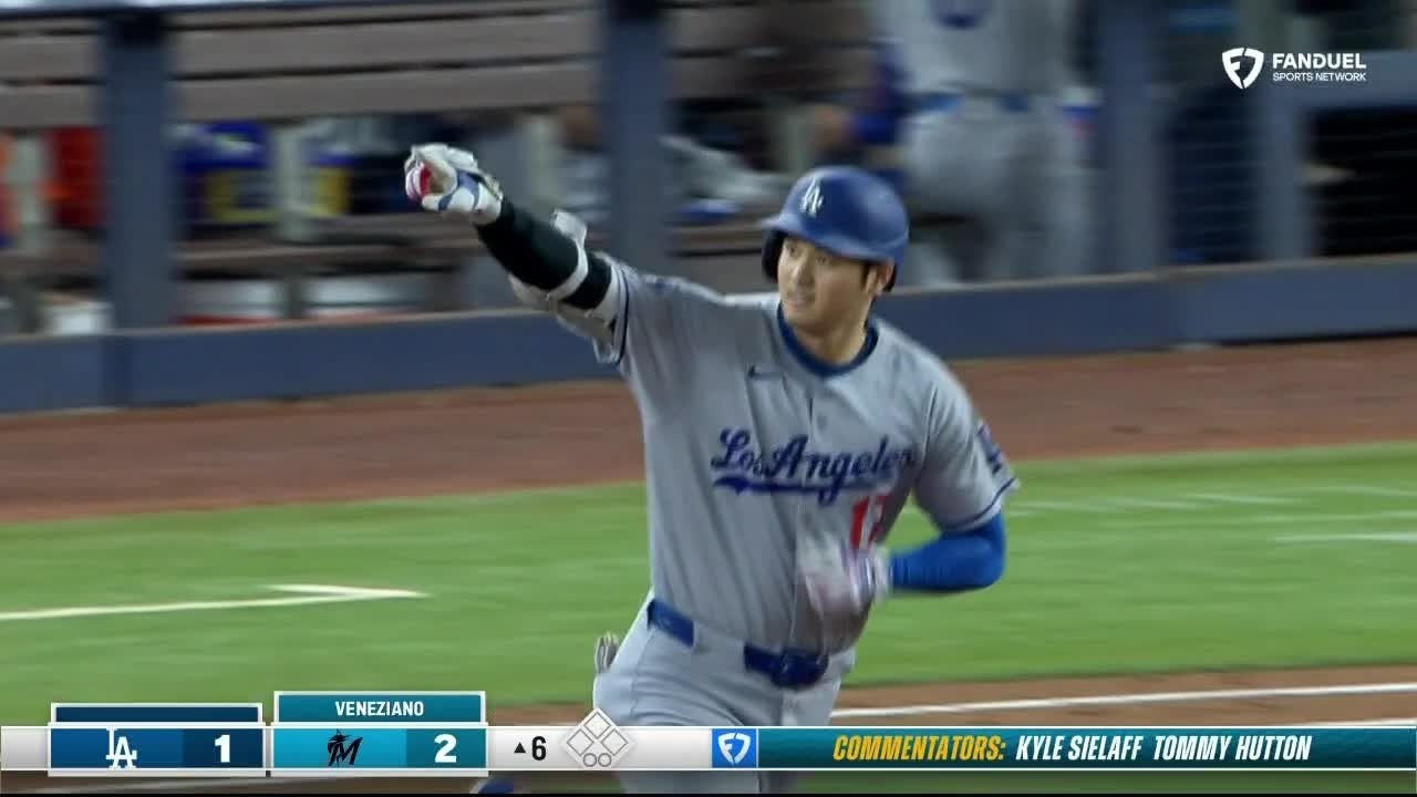 Shohei Ohtani hits ANOTHER home run vs. the Marlins 😱 | ESPN MLB