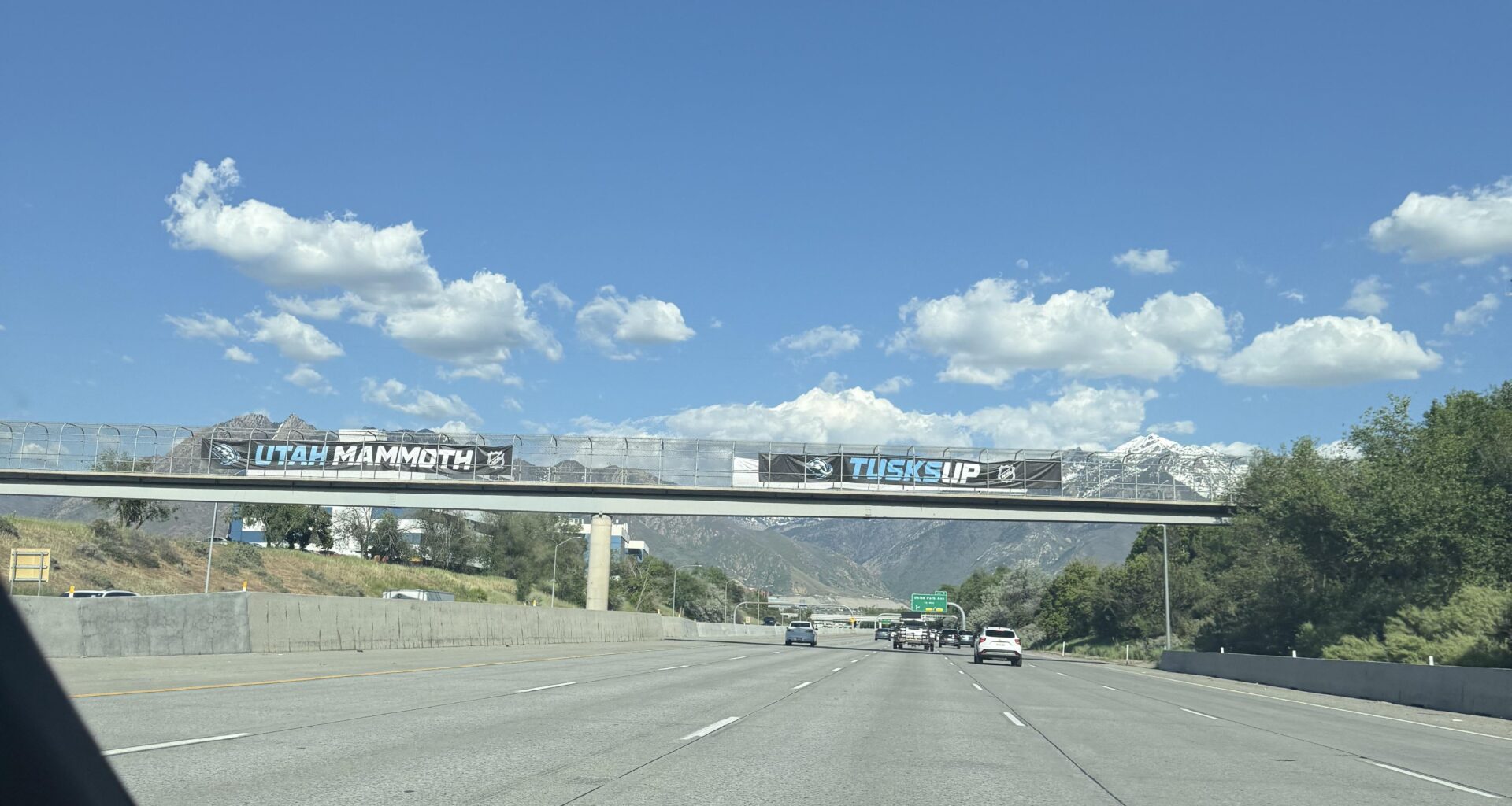 My buddy sent our group chat this a couple minutes ago on his way home on I-215