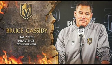 Bruce Cassidy 5/7: We Have To Be On Our Toes From The Start