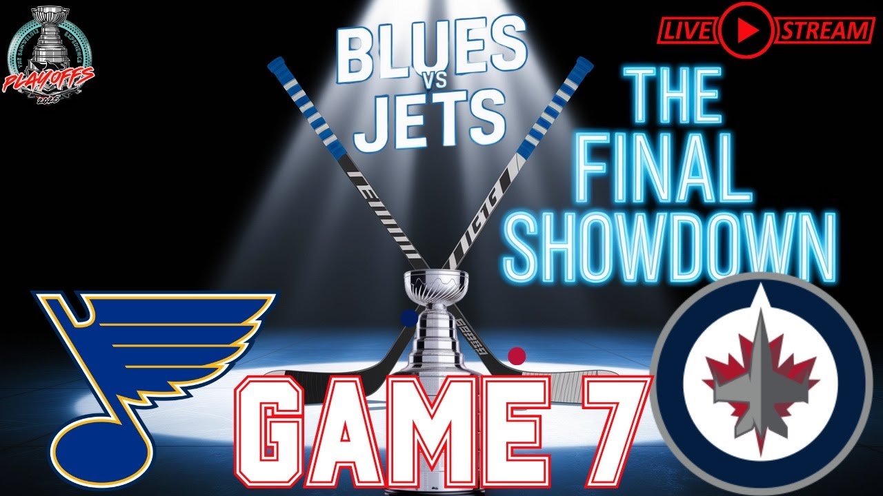 Game 7: St Louis Blues vs Winnipeg Jets Thrilling 2OT Finish!
