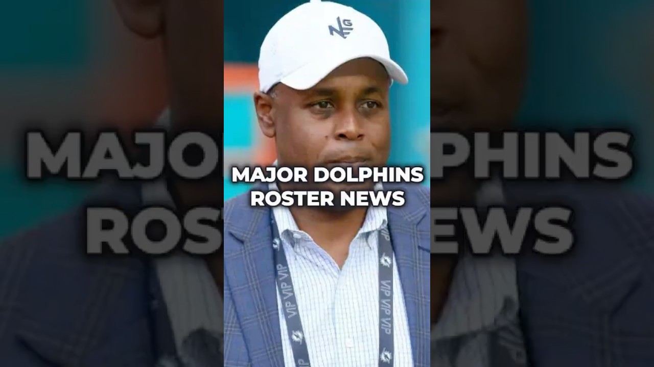 Miami Dolphins Make FOUR Roster Moves! Dolphins News #shorts #nfl #miamidolphins