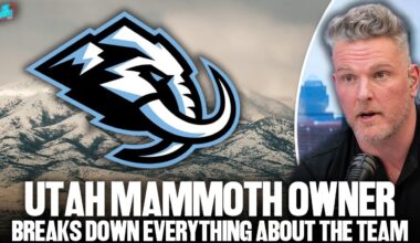 Utah Jazz & Mammoth Owner Explains Path To NHL Team's New Name | Pat McAfee Show
