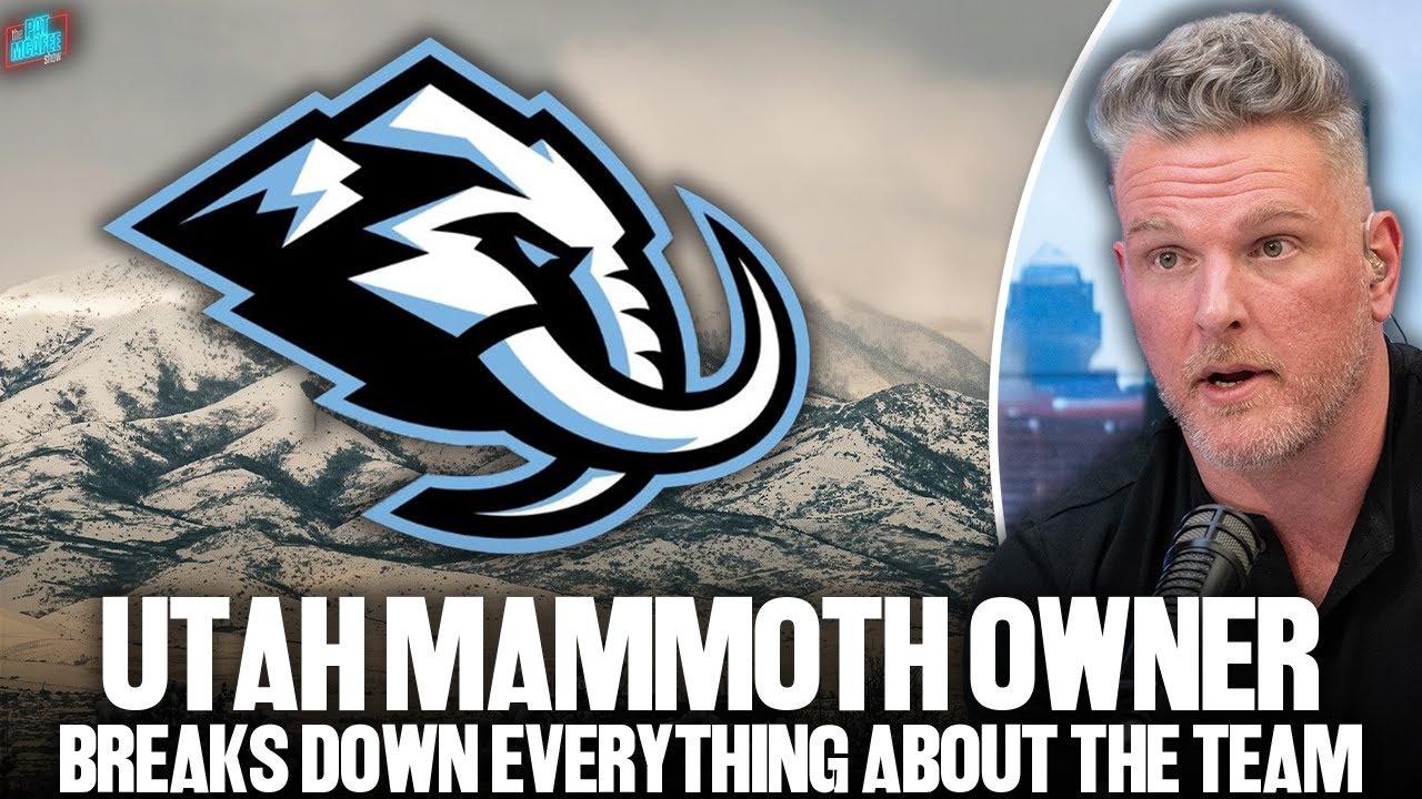 Utah Jazz & Mammoth Owner Explains Path To NHL Team's New Name | Pat McAfee Show