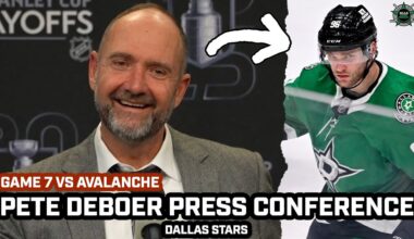 Pete DeBoer PRAISES Mikko Rantanen & Stars After Becoming 9-0 in GAME 7