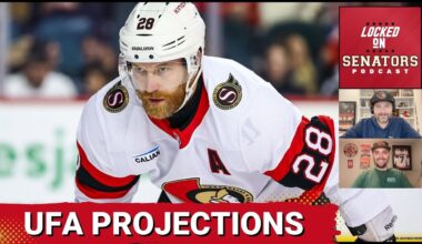 Projecting Ottawa Senators UFA Contracts: Claude Giroux, Anton Forsberg, Adam Gaudette & More!