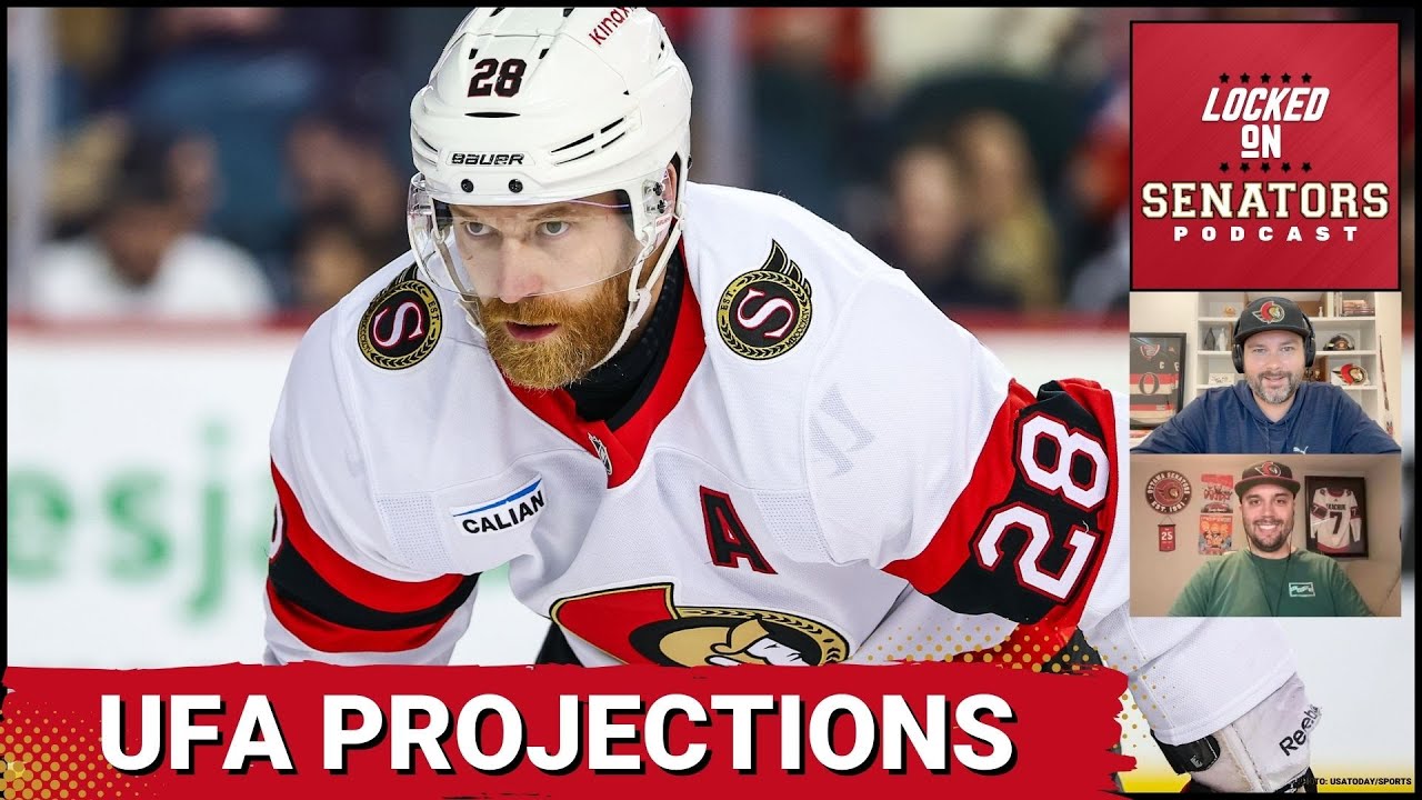 Projecting Ottawa Senators UFA Contracts: Claude Giroux, Anton Forsberg, Adam Gaudette & More!
