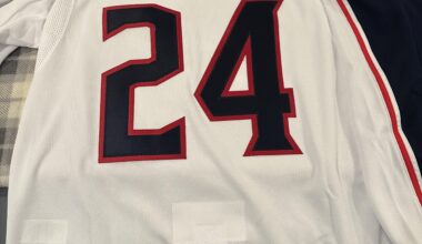 My new “Fanatics” jersey came in today :’)