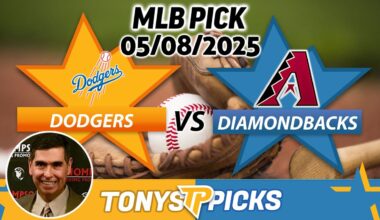 LA Dodgers vs Arizona Diamondbacks Pick 5/8/25 MLB Pick Prediction