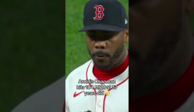 Aroldis Chapman still throwing heat 😤