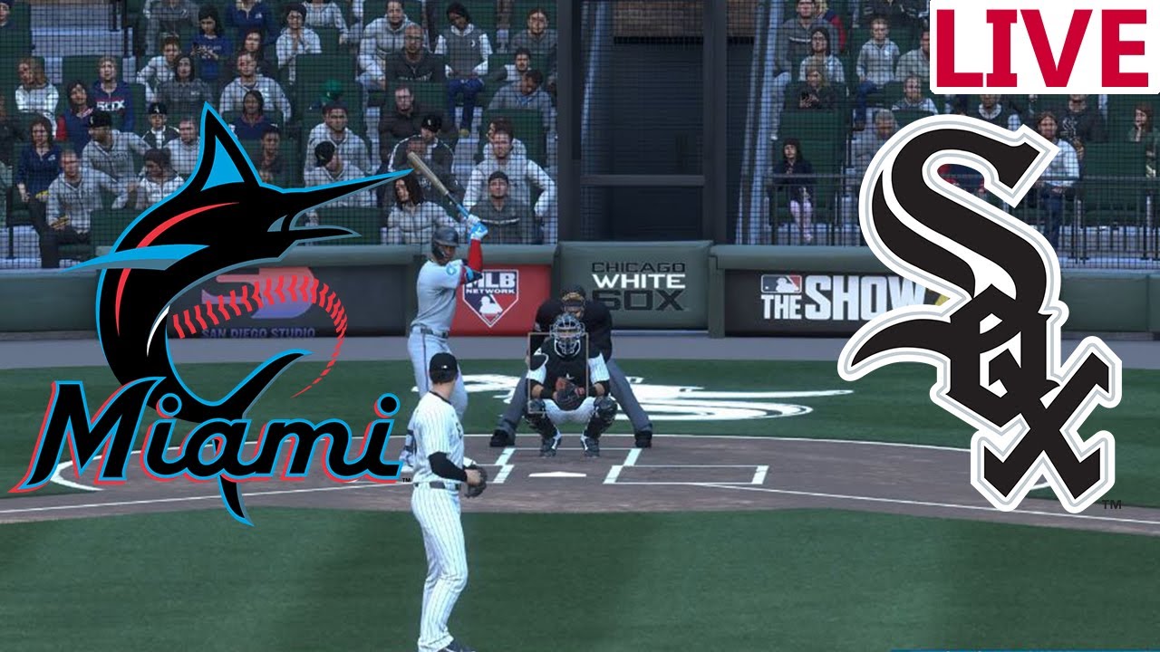 🔴LIVE 🔴Miami Marlins  VS Chicago white Sox  /May 09/ MLB Envivo /MLB the show 25
