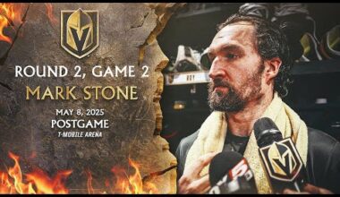 Round 2, Game 2 | Mark Stone Postgame: The Need To Put Best Foot Forward After Tonight