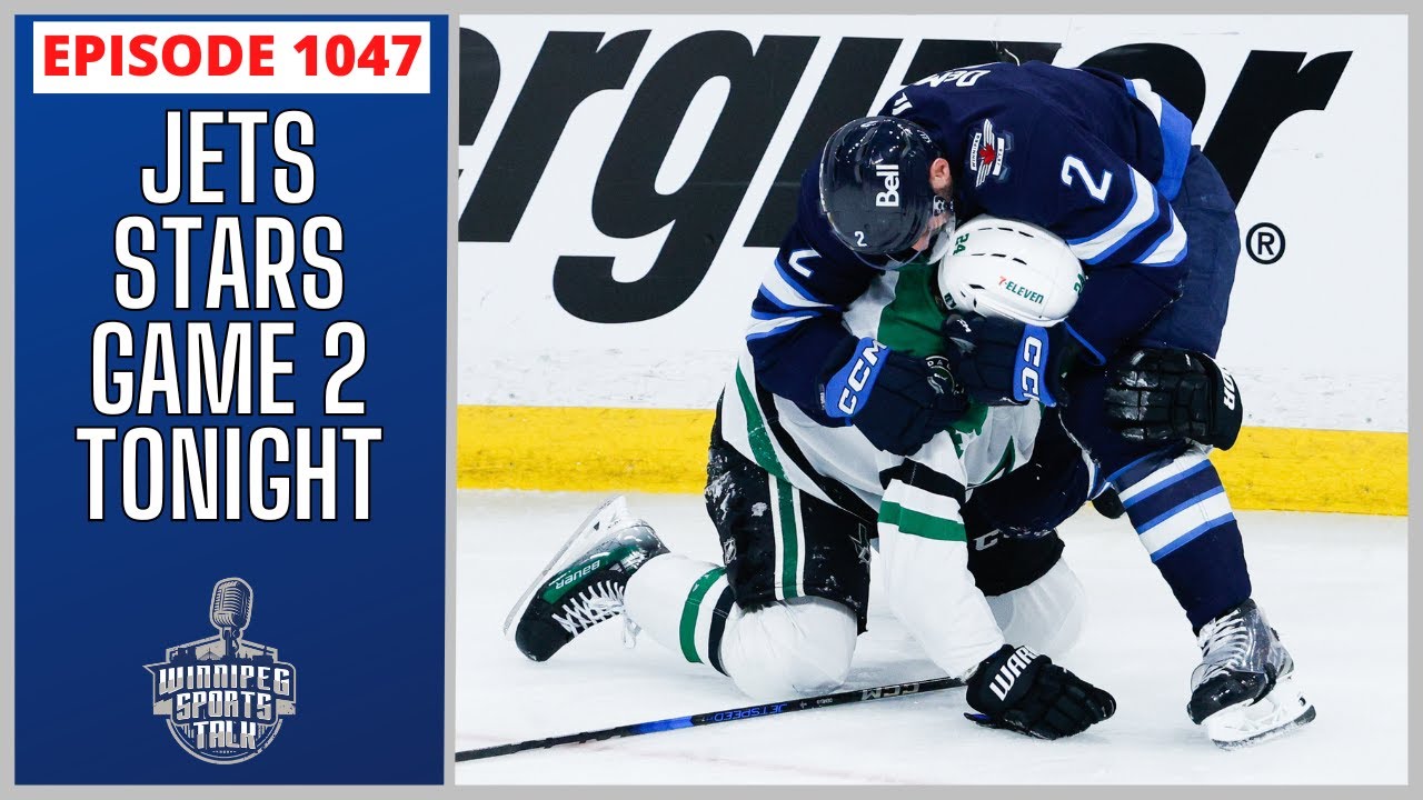 Winnipeg Jets vs. Dallas Stars Game 2 Countdown, Josh Morrissey projected return