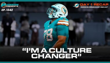 Miami Dolphins Rookie Minicamp Day 1 Recap!