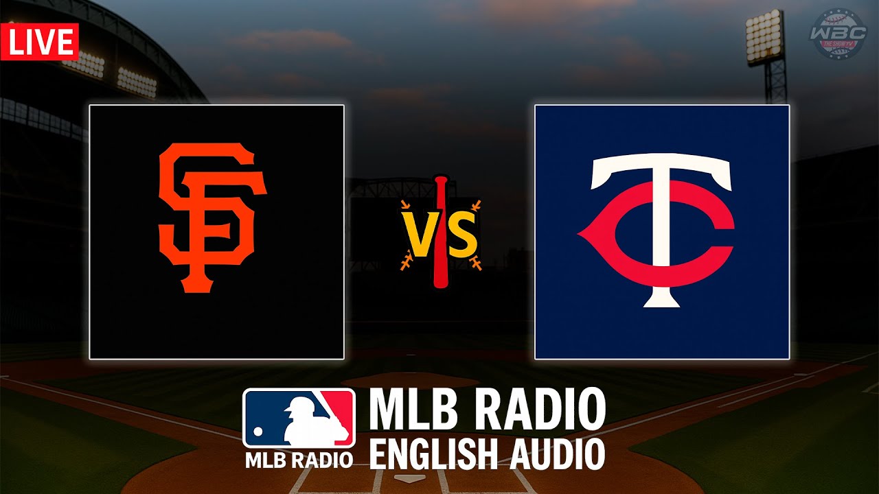 🔴 LIVE: San Francisco Giants vs Minnesota Twins ⚾ MAJOR LEAGUE BASEBALL LIVE 📻 WBC THE SHOW