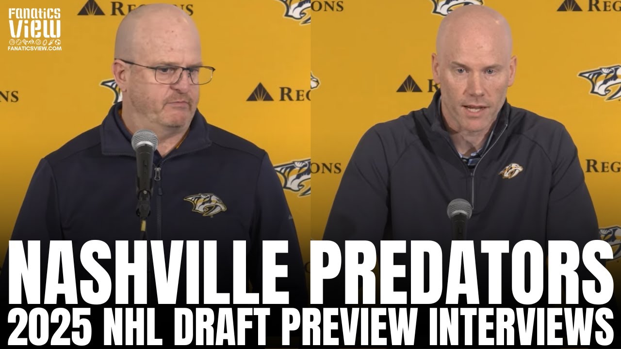Nashville's Jeff Kealty & Tom Nolan Preview Nashville Predators 2025 NHL Draft, Draft Impressions