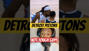 Pistons acting tough… but we not buying it ! #NBA  #Pistons #detroitpistons