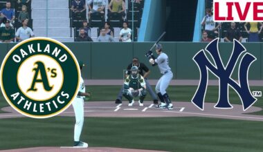 🔴LIVE 🔴New York Yankees VS Oakland Athletics/May 10/ Mlb Season/MLB THE SHOW 25