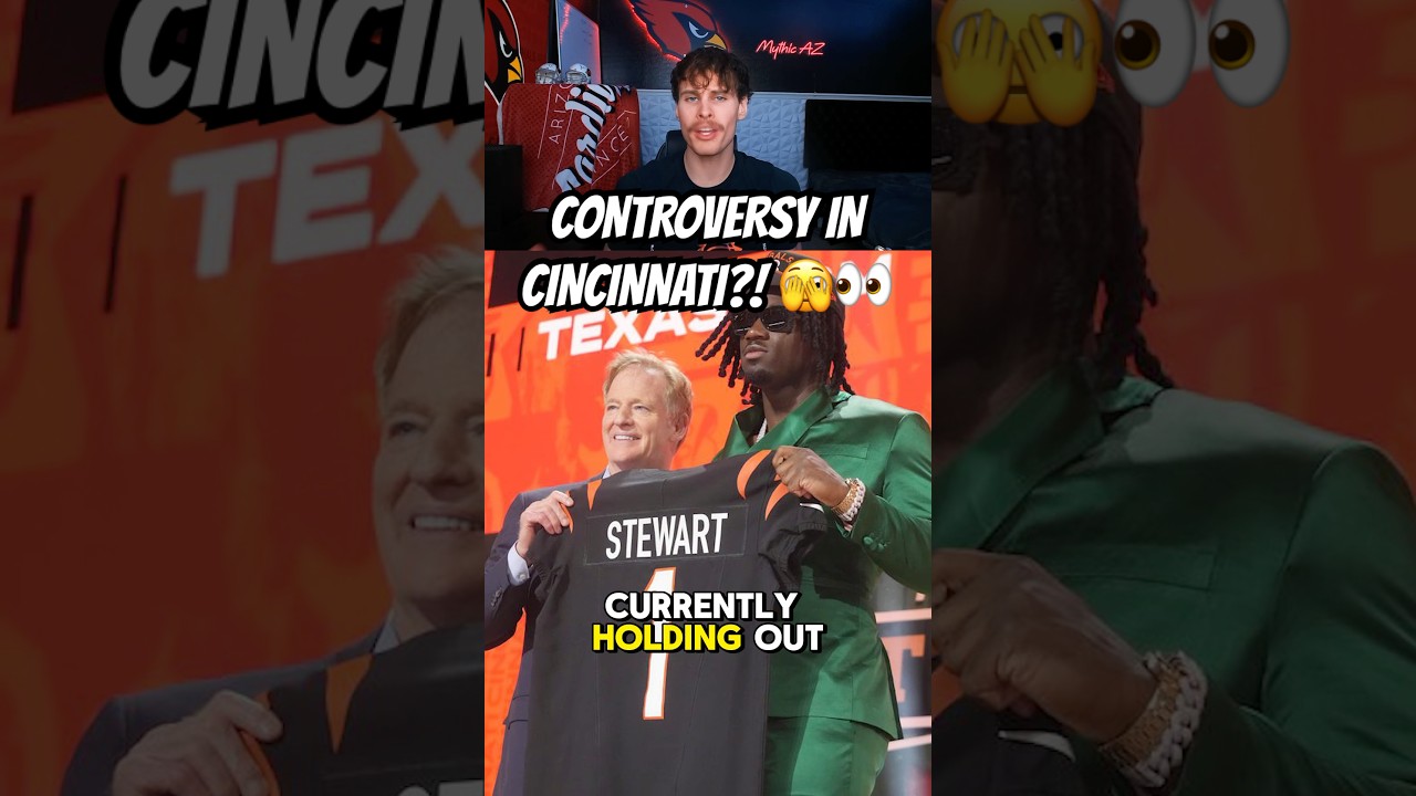 CONTROVERSY IN CINCINNATI?? Shemar Stewart HOLDING OUT FOR A ROOKIE CONTACT? 🥴🫣