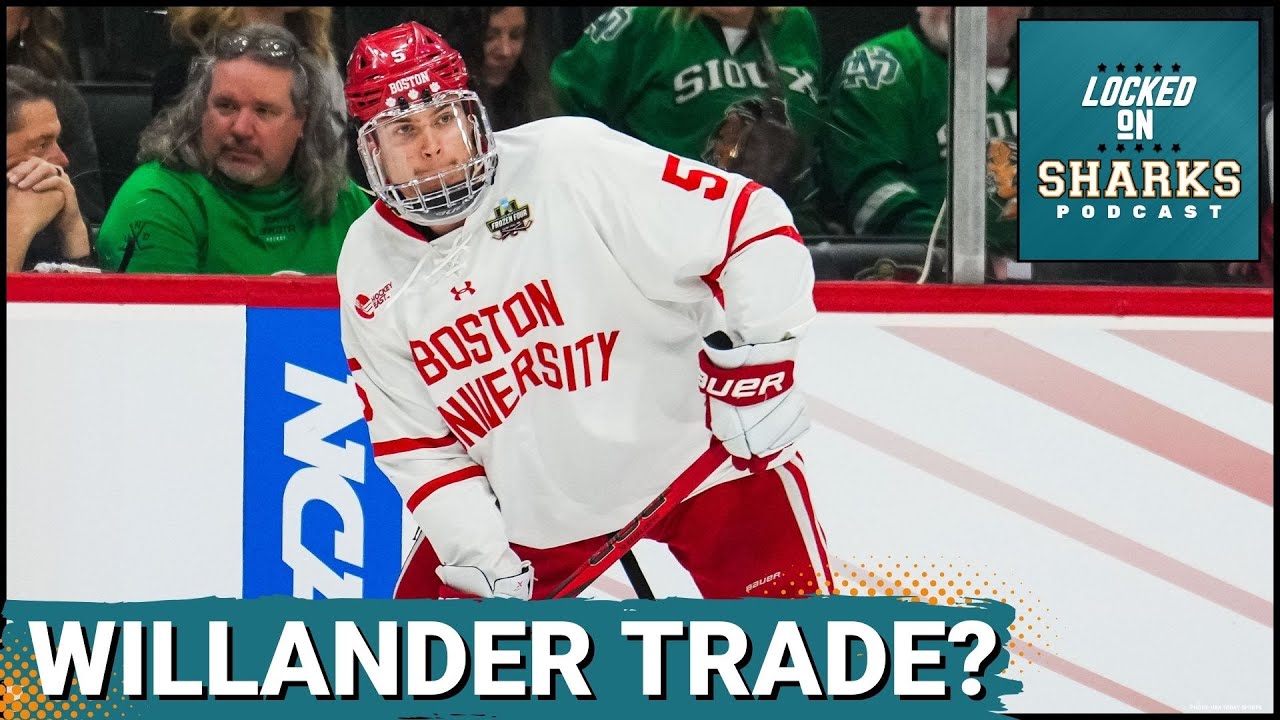 Tom Willander Trade RUMORS Swirl | Will Sharks GAMBLE on Canucks Prospect?