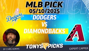 LA Dodgers vs Arizona Diamondbacks 5/10/25 MLB Betting Pick