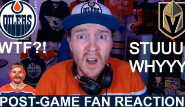 GET STU OFF THIS TEAM | Post-Game Fan Reaction: Oilers vs Golden Knights - Game 3