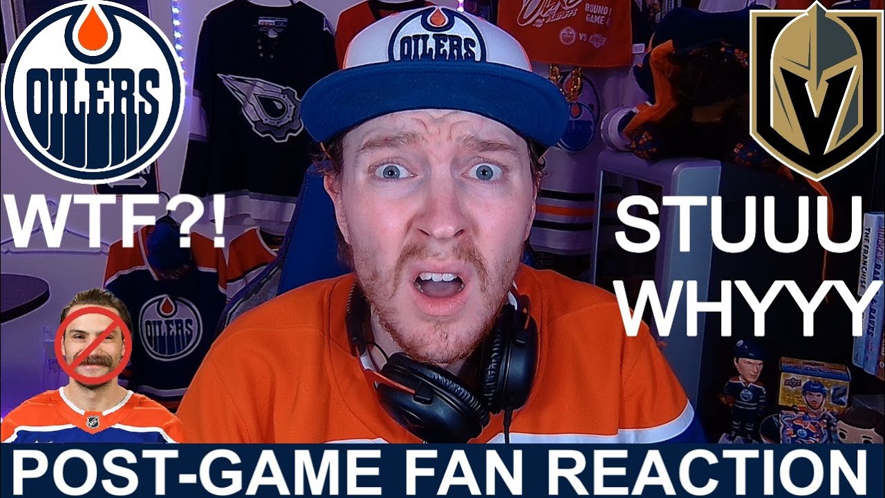 GET STU OFF THIS TEAM | Post-Game Fan Reaction: Oilers vs Golden Knights - Game 3