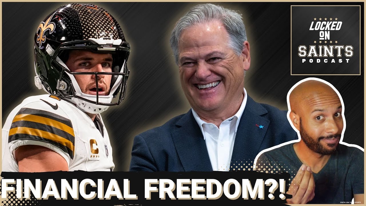 MONEY?!: New Orleans Saints' Cap Situation DRAMATICALLY Shifts After Derek Carr Announces Retirement