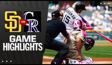 Padres vs. Rockies Game Highlights (5/11/25) | MLB Highlights