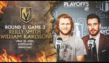 Round 2, Game 3 | Reilly Smith & William Karlsson Postgame: We Needed This Win