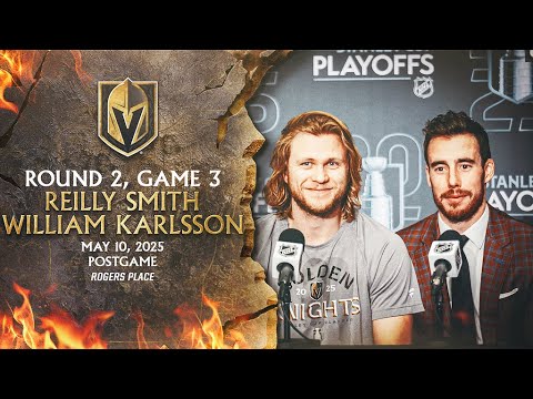 Round 2, Game 3 | Reilly Smith & William Karlsson Postgame: We Needed This Win