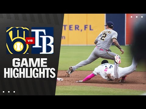 Brewers vs. Rays Game Highlights (5/11/25) | MLB Highlights