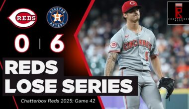 Cincinnati Reds Shutout For SEVENTH Time in 2025 in Series Loss at Houston Astros | Chatterbox G42