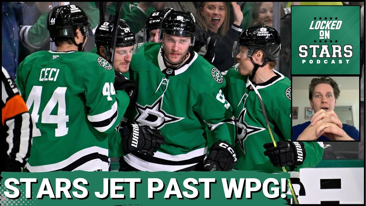 Dallas Stars ANNIHILATE Jets in 3rd Period to take Game 3: Mikko Rantanan makes more NHL HISTORY!