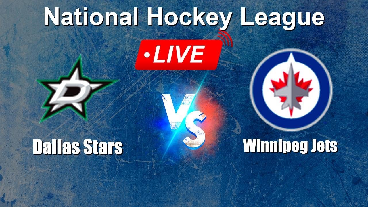 🔴 LIVE: Dallas Stars vs Winnipeg Jets - Live Score Today - NHL