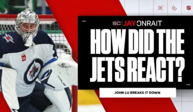 How did Jets react to controversial goal in third period?