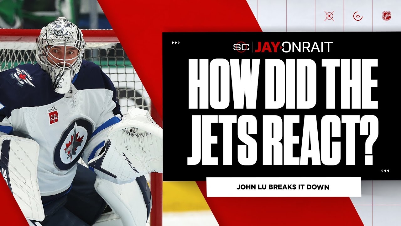 How did Jets react to controversial goal in third period?