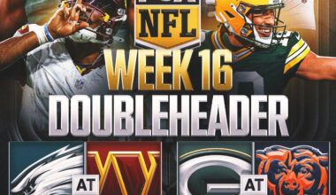 🚨BREAKING: Washington Commanders to HOST Philadelphia Eagles WEEK 16 in a Saturday FOX DOUBLEHEADER