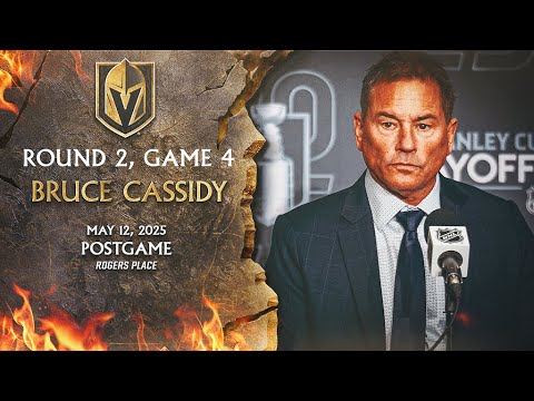 Round 2, Game 4 | Bruce Cassidy Postgame: We Need To Get To Our Game Quicker