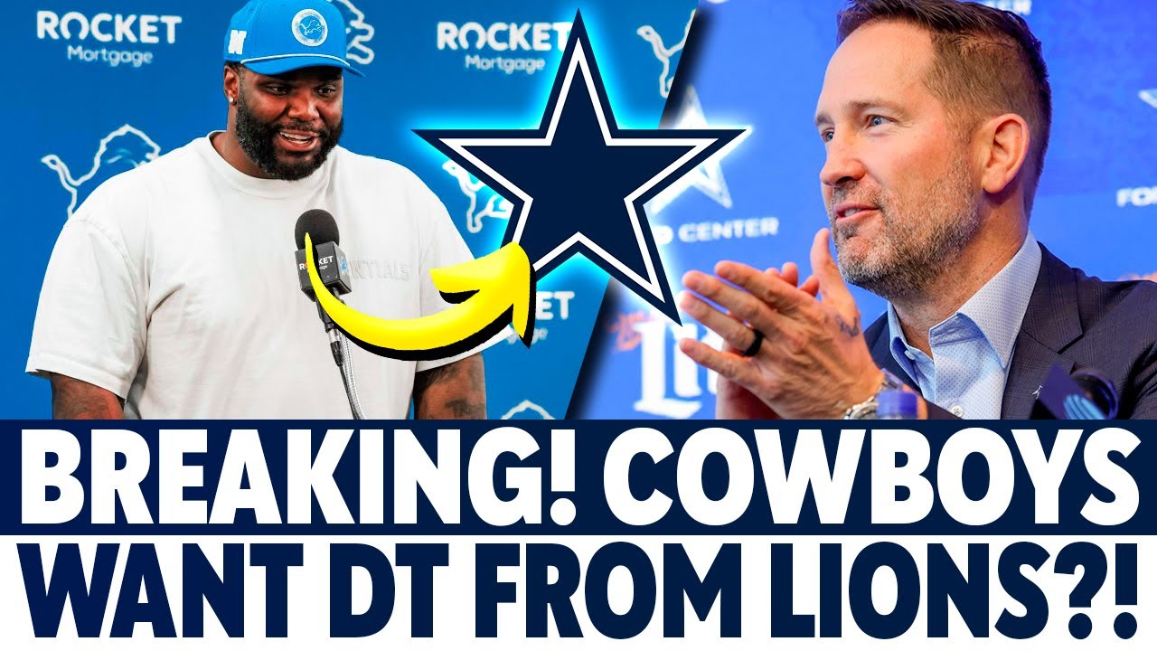 RIGHT NOW! COWBOYS MAKE CALL ON $53M DT FROM LIONS! A POST-DRAFT MASTERSTROKE?